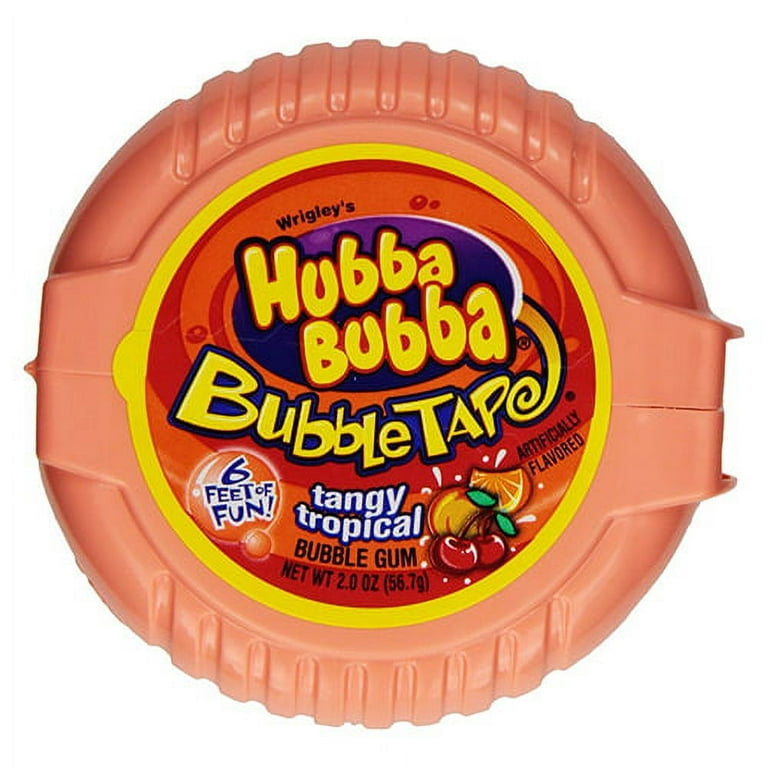 Wrigley Hubba Bubba Bubble Tape Traube x 12