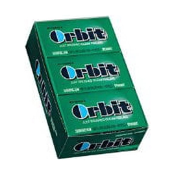 Wrigleys Orbit Spearmint, 14-Count (Pack of 12)