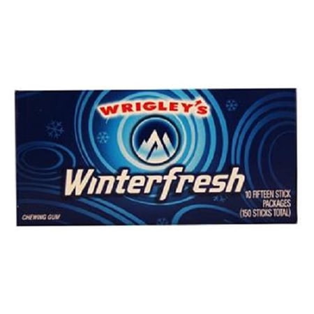Wrigleys Winterfresh, 15-Count (Pack of 10)