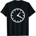 thumbnail image 1 of Wrigleyville Friday 1 20 Scoreboard Clock Face T-Shirt men and women can wear, black, white, gifts, 1 of 4