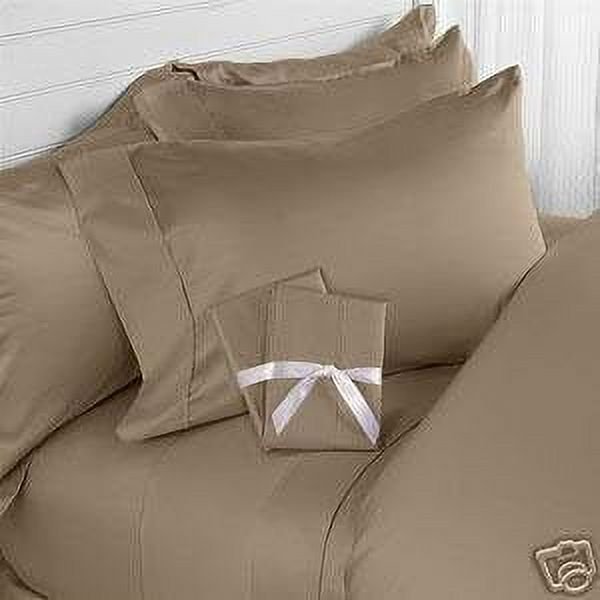 Wrinkle 1200 Thread Count Luxurious Silky Soft 4 pc Sheet Set, Deep