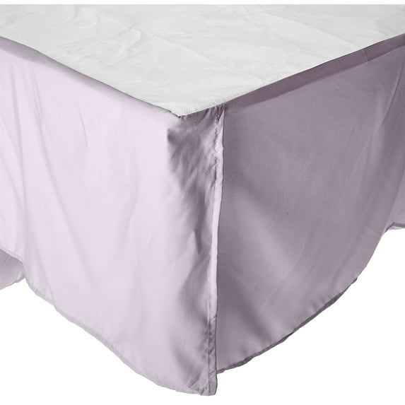 Wrinkle & Fade Resistant Bed Skirt Dust Ruffle Full Lilac