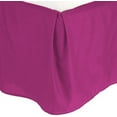 thumbnail image 1 of Wrinkle & Fade Resistant Bed Skirt Dust Ruffle Full Pink, 1 of 1