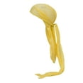 thumbnail image 1 of Wrinkle Free Extra Long Du-Rag - Yellow, 1 of 2