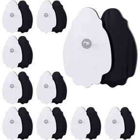 TENS/EMS Unit Replacement Pads, Self-adhesive Electrode, 2.9mm Electrode Patches for Electrotherapy, 20Pcs Reusable Adhesive Electrode Pads