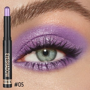 Wrinkle-Proof Matte Eyeshadow Stick with Built-in Mixing Brush, 8 Strong Colors, Long-Lasting Creamy Formula for Day and Night Use, Waterproof & Crease-Proof, Perfect for All Skin Types