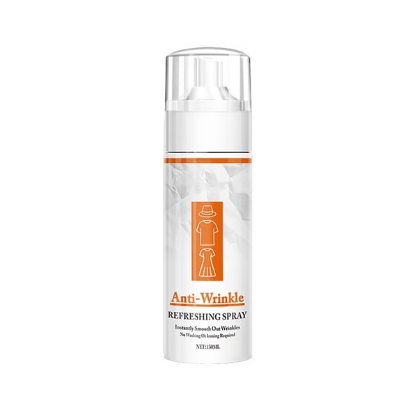 Wrinkle Release Spray for Clothes 150ml Instant Fabric Smoothing No Ironing Gentle Garment Care Daily Use