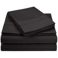 thumbnail image 1 of Wrinkle-Resistant 2-Line Embroidery Microfiber Sheet Set, 1 of 2
