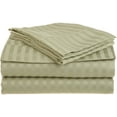 thumbnail image 1 of Wrinkle-Resistant Striped Microfiber Sheet Set, 1 of 3