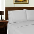 thumbnail image 1 of Wrinkle-Resistant Tencel Sateen Sheet Set - Full, Grey, 1 of 4