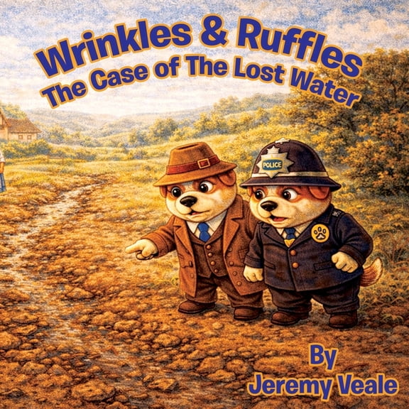 Wrinkles & Ruffles Wrinkles & Ruffles: The Case of the Lost Water: Beautifully Illustrated Children's Book about Dogs, Wales, Adventure, My, Book 5, (Paperback)