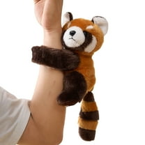 Wrist 15cm Soft Stuffed Animal Band with Clip Collectible Lightweight Toy Figures for Teens