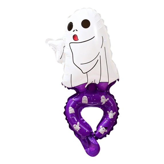 Wrist Balloons 50 Pack Halloween Cartoon Ghost Design for Halloween Party Events