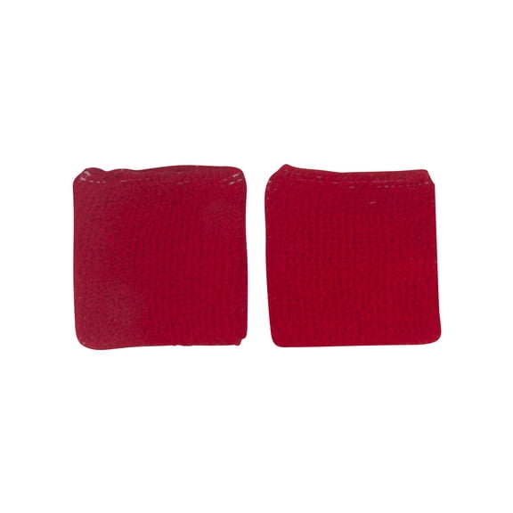 Wrist Band Pair (terry)-Red