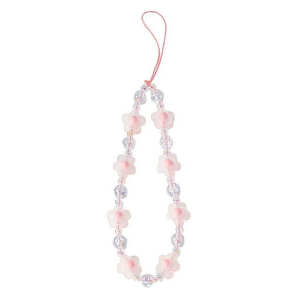 Wrist Bands Lanyard Phone Wrist Strap Acrylic Beaded for Phone Camera