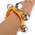 thumbnail image 1 of Wrist Bells - Includes Velcro Closure with 4 bells! (Yellow), 1 of 1
