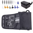 thumbnail image 1 of Arm Blood Pressure Cuff with 16 Connectors and Storage Bag, Universal Compatible Design, Premium Durable Material for Home Clinical Daily Use(12.6-20.5in), 1 of 6