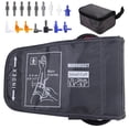 thumbnail image 1 of Wrist Blood Pressure Cuff with 16 Connectors and Storage Bag, Universal Compatible Design, Premium Durable Material for Home Clinical Daily Use(5.9-9.5in), 1 of 6
