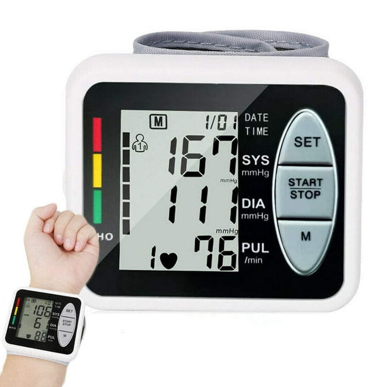 Blood Pressure Monitor-wrist Cuff Automatic Digital Blood Pressure