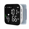 thumbnail image 1 of Wrist Blood Pressure Monitor Rechargeable Digital Automatic Blood Pressure Cuff for Home Use Portable Talking Bp Monitor Full Screen Led Display Adjustable Bp Cuffs with Carrying Case, 1 of 6