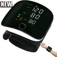thumbnail image 1 of Wrist Blood Pressure Monitors, Rechargeable Blood Pressure Cuff with Large LED Screen - 2 * 99 Sets of Memory, One-Button Turn On/Off Voice & Switch User, 1 of 9