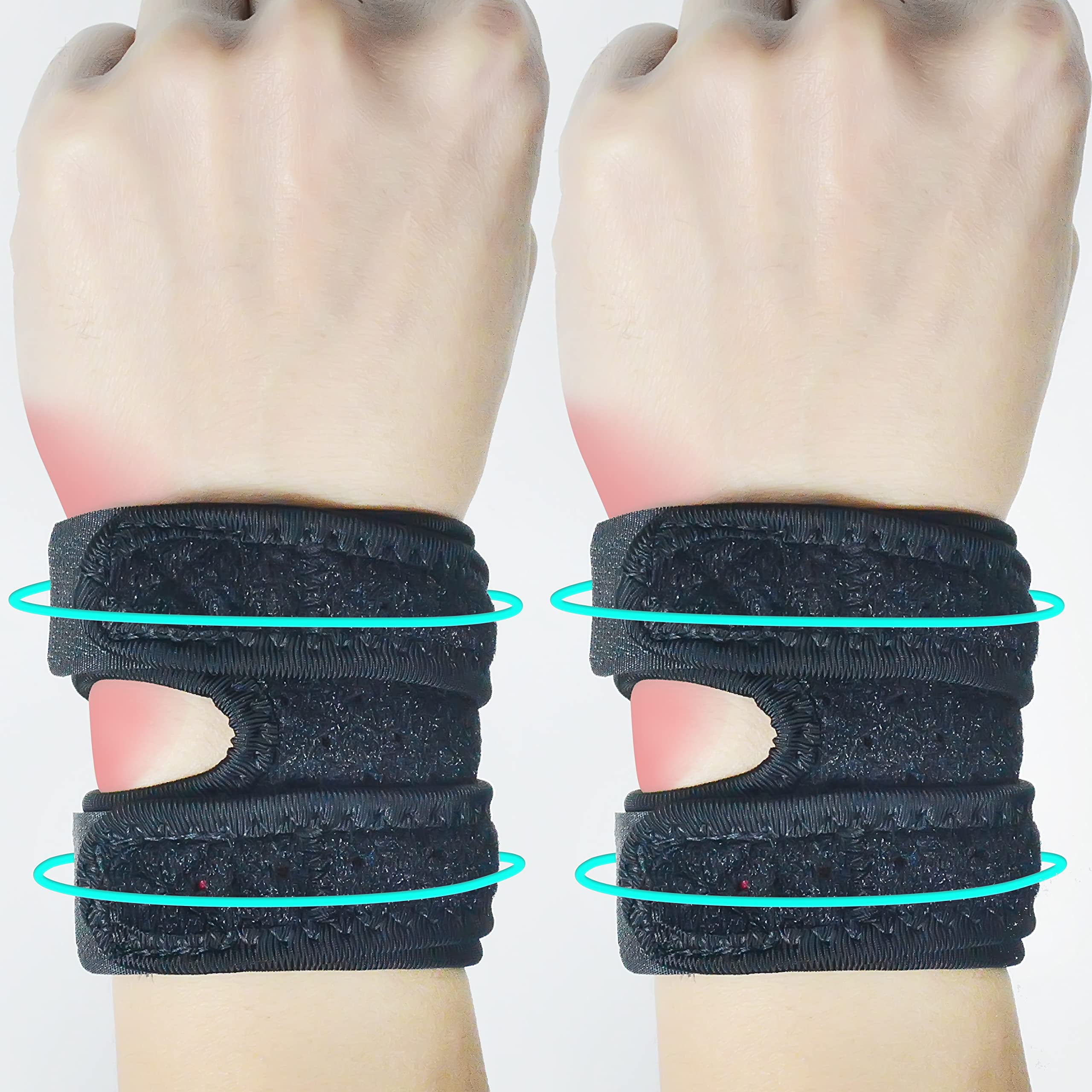 Wrist Brace (1 Pair) Ulnar Wrist Brace for Tear, Support for