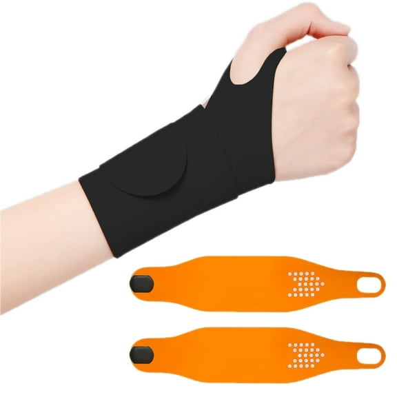 JSEMOY  Wrist Brace for Carpal Tunnel, Repetitive Wrist Injury, Sports wristband，2 Count