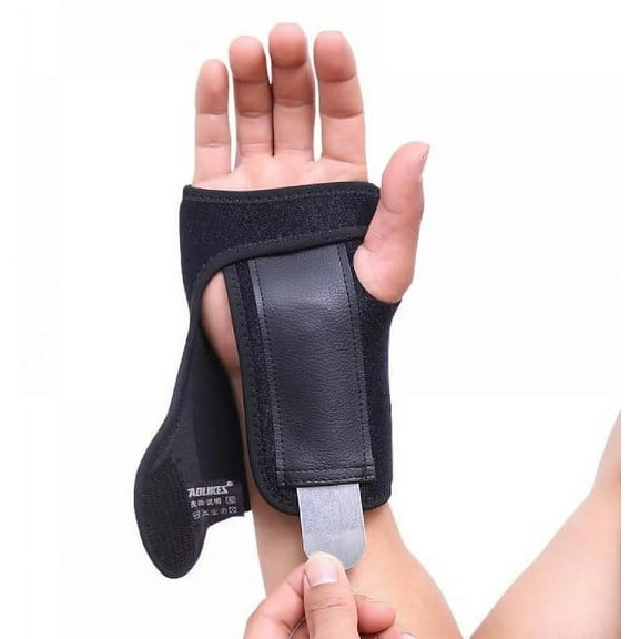 Wrist Brace , Breathable & Moisture Wicking Adjustable Wrist Strap Reversible Wrist Brace for Sports Protecting/Tendonitis Pain Relief/Carpal Tunnel/Arthritis-Right&Left