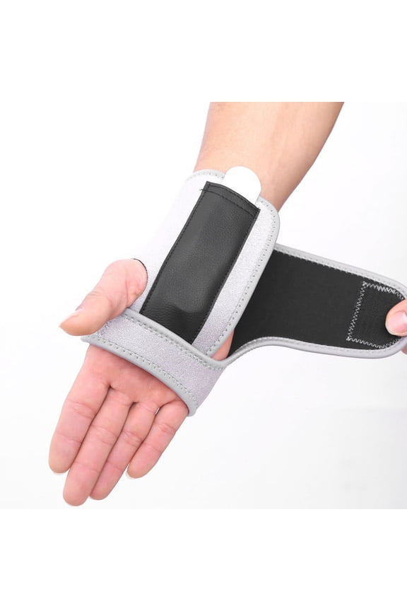 Wrist Brace for Carpal Tunnel, Comfortable and Adjustable Wrist Support Brace for Arthritis and Tendinitis, Wrist Compression Wrap with Pain Relief - Single