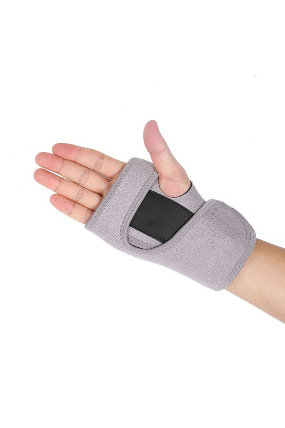 Wrist Brace - Carpal Tunnel Hand Compression Support Wrap for Men, Women, Tendinitis, Bowling, Sports Injuries Pain Relief - Removable Splint - Universal Ergonomic Fit