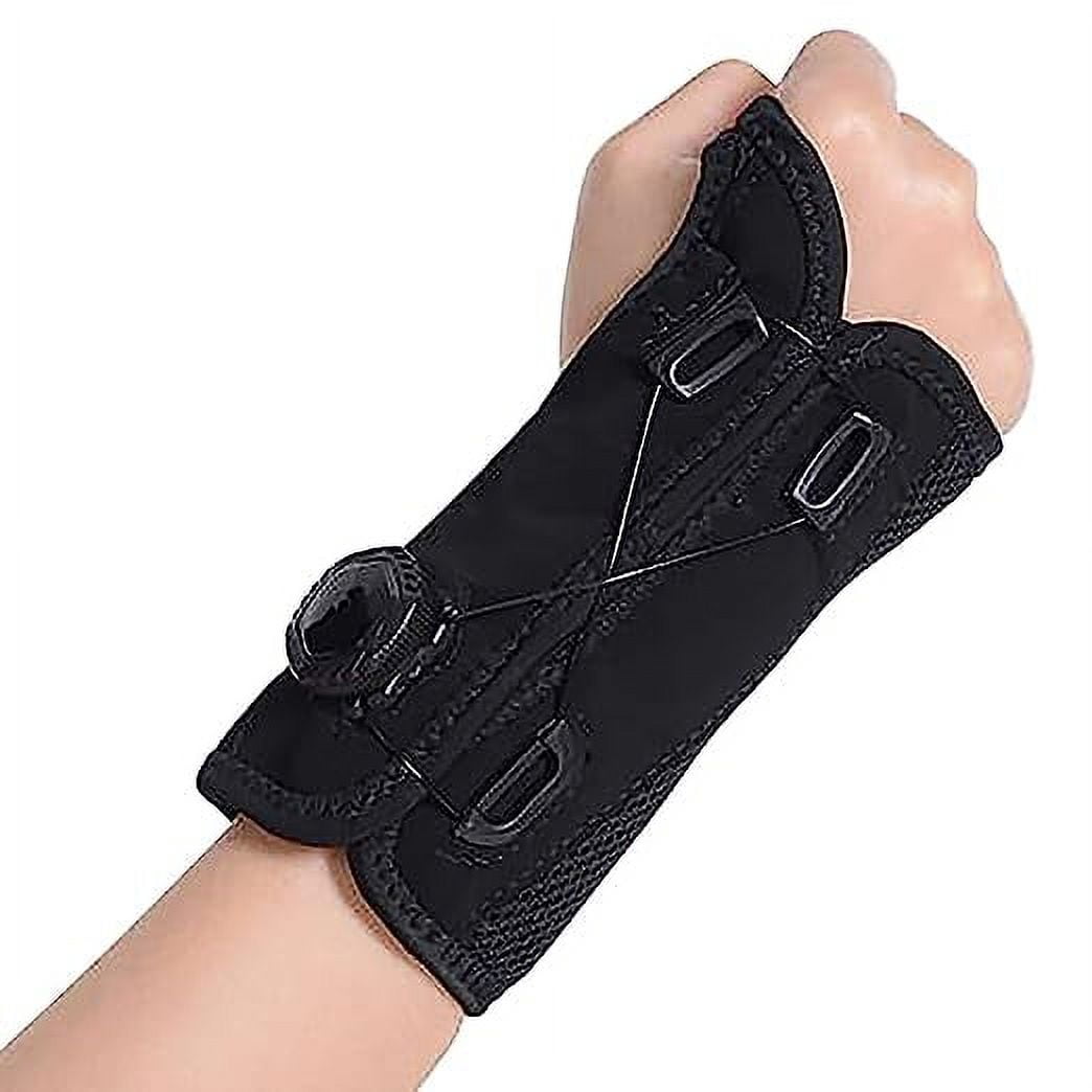 Wrist Brace for Carpal Tunnel Relief, Wrist Support Brace Sleeping with Splints, Adjustable Arm