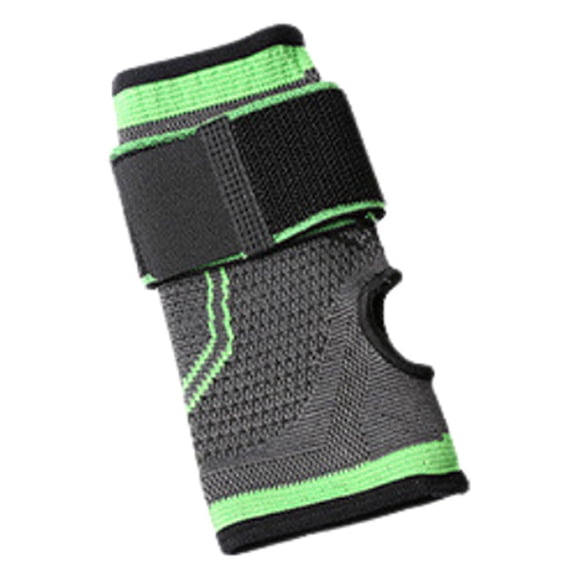 Wrist Brace Strap Stretchy Breathable Compression Shock Absorbing Sports Wrist Protector L