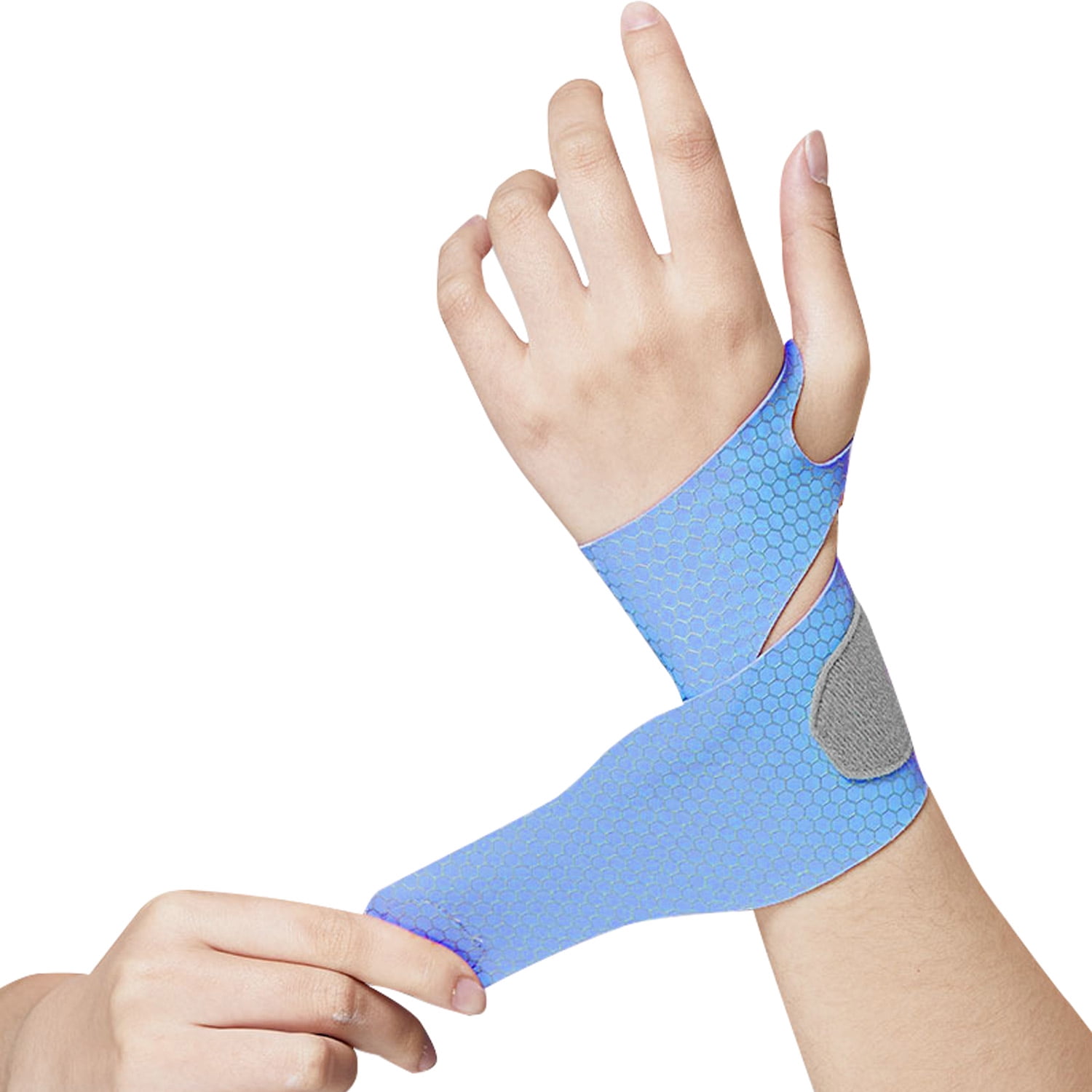 Ultra Thin Wrist Brace Support for Carpal Tunnel, Breathable Wrist Band