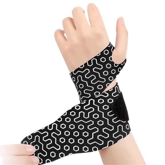 Wrist Brace Support, Hand Support Guard Wrist Braces Straps with Elastic Compression Thumb Stabilizer, Hand Brace Thumb Support Wrist Thumb Braces for Basketball Badminton for Boys,
