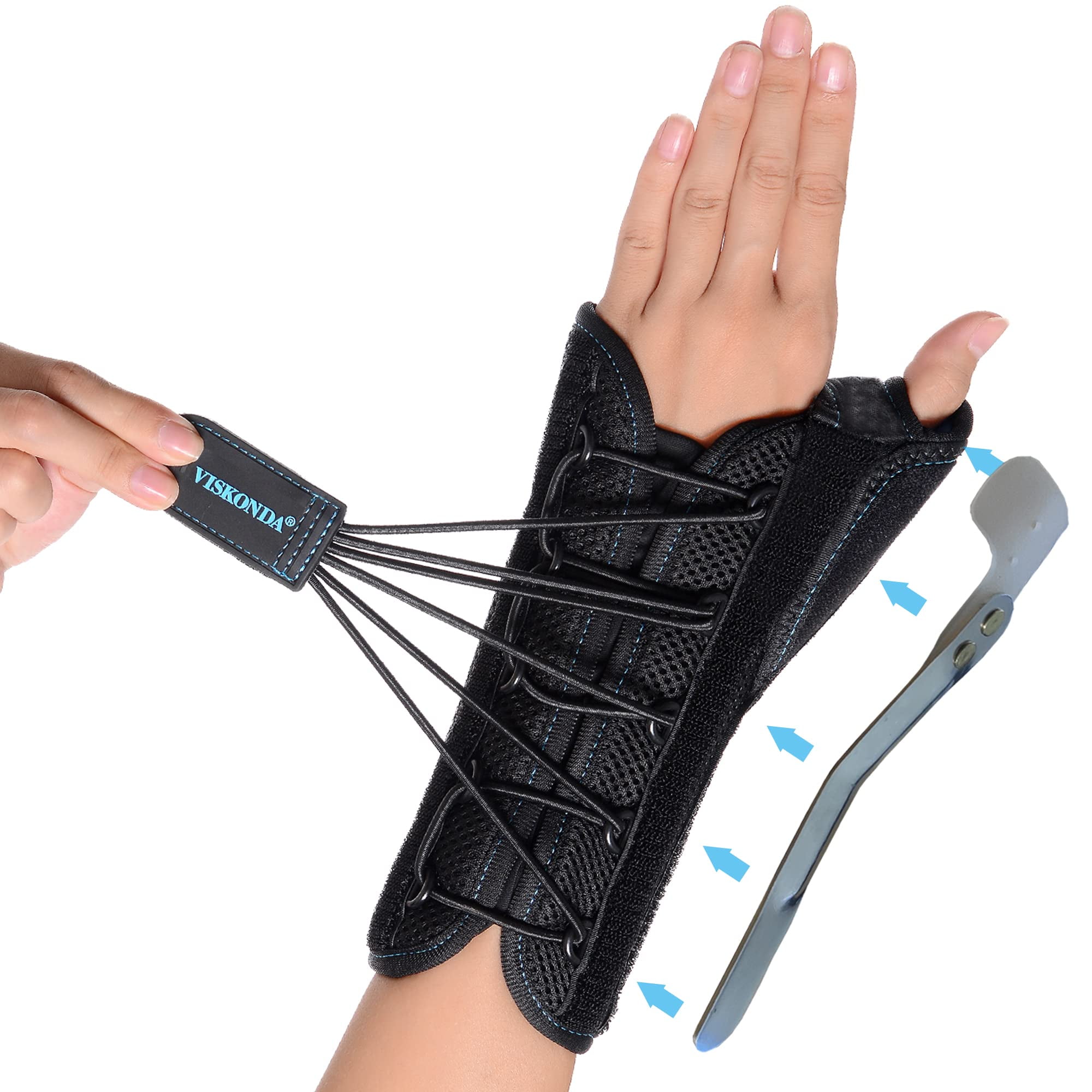 Wrist Brace with Thumb Spica Splint Support for De Quervain