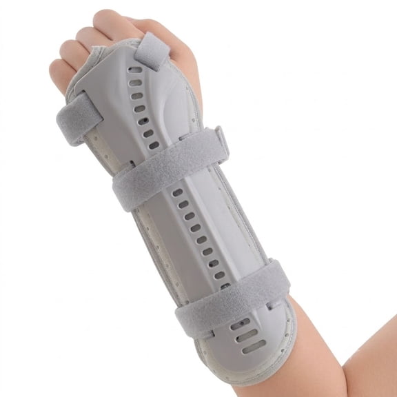 Wrist Brace with Dual Splints Breathable Wrist Support Splint for Tendonitis Carpal Tunnel Relief Sprains & Joint Pain