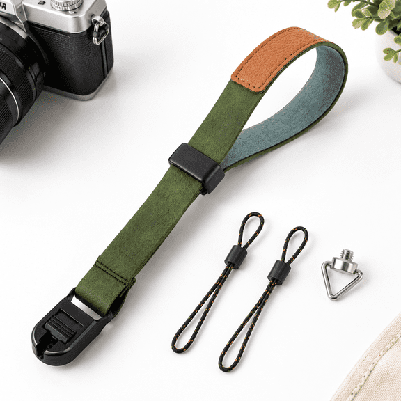 Wrist Camera Strap with Quick Release, Fits Action and Digital Cameras