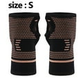thumbnail image 1 of Wrist Compression Gloves Wrist Support Sleeve for Tendonitis, Golf, Yoga, Arthritis, Wrist Sprain - S, 1 of 5
