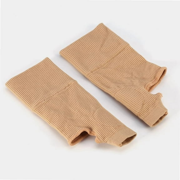 Wrist Compression Sleeve, 1 Pair Thumb Hand Wrist Support Therapy Gloves Gel Silicone Filled Arthritis Joint Sprains Comp