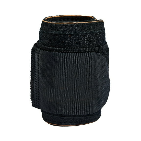 Wrist Compression Strap and Wrist Wrap Wrist Band, for Tendonitis, Tennis, Gym, Workout-Black orange