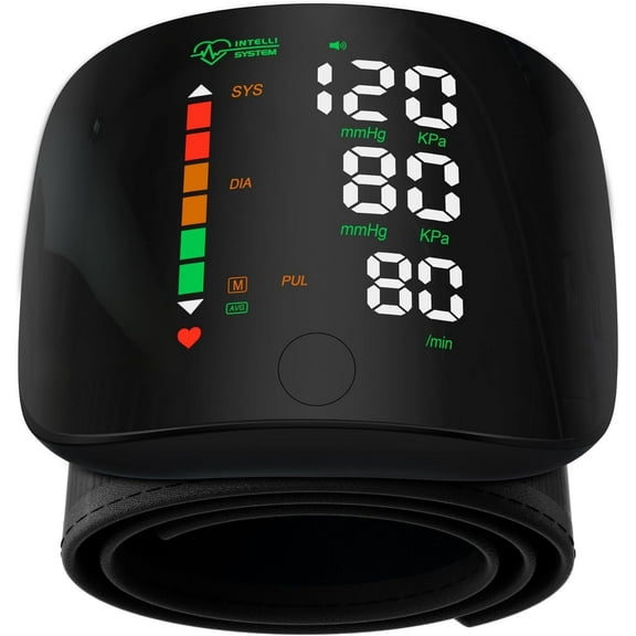 Wrist Cuff Blood Pressure Monitor, Blood Pressure Monitors for Home Use, Blood Pressure Machine