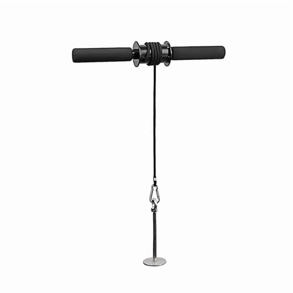 Wrist Forearm Arm Muscle Strength Trainer Exerciser Roller with Hand Grip Fitness Equipment Home