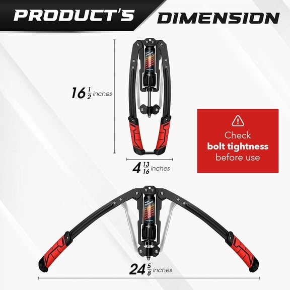 Wrist and Forearm Blaster - Wrist Roller & Forearm Roller for Training, Workout - Wrist/Arm Blaster - Fit 1-inch Standard & 2-inch Olympic Weight Plates