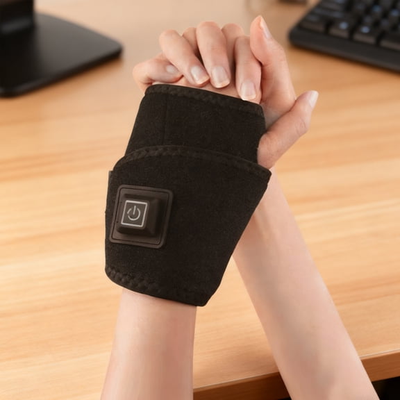 Wrist Heating Pad, Heated Wrist Wrap, Electrics Heating Wrist Support, Guard Hot Compress Warm Keeping Wrist Support, for Arthritis Carpal Tunnel Tenosynovitis Relief