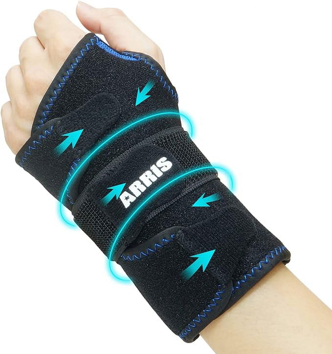 Wrist Ice Pack Wrap for Carpal Tunnel Relief Hand Support Brace with
