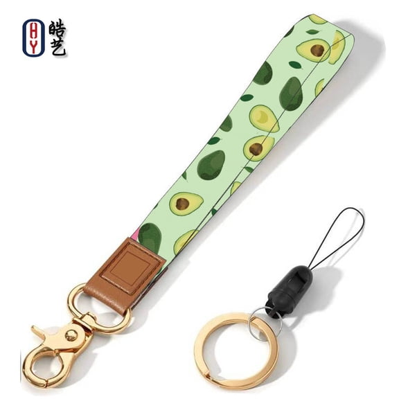 Wrist Lanyard Key Chain, Cute Wristlet Strap Keychain Holder for Women Men Car Keys ID Badges Card Wallet Phone Camera
