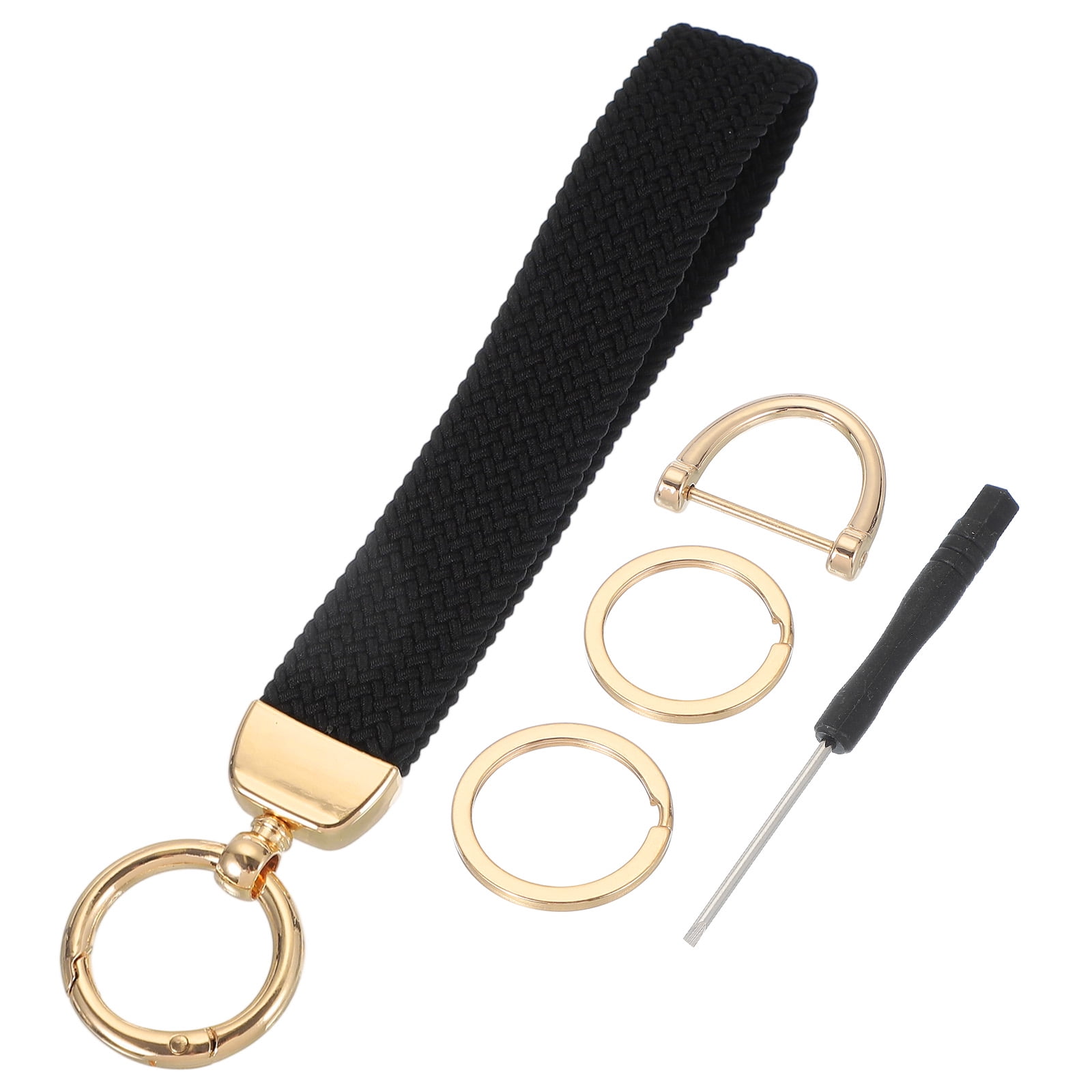 Stretchy Wrist Lanyard For Keys - Wristlet Keychain Holder For Phone, Wallet, ID Badge