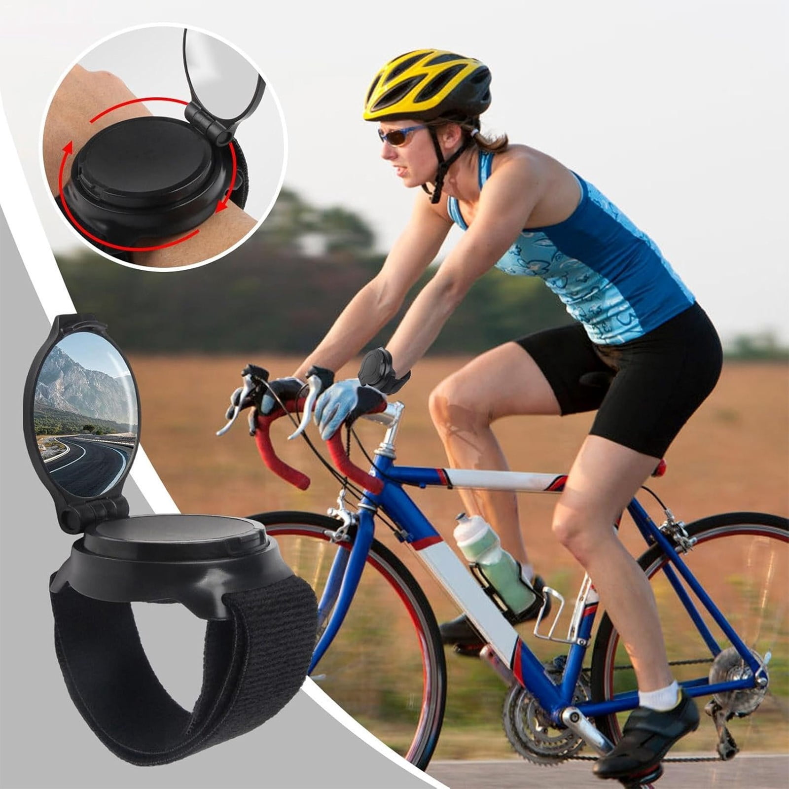 bicycle gloves with mirrors ROCKBROS Full Finger Cycling Touchscreen Gloves Full Finger Sports Gloves Running Gloves M / Red Dominate the streets with the Cortech Mirror Breaker Gloves Rearview Mirror Cycling Gloves, Adjustable