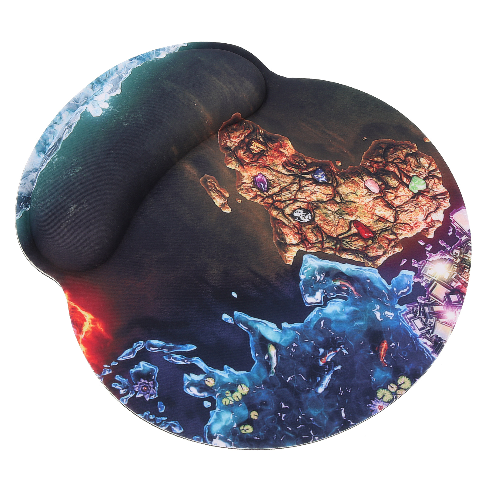 Wrist Mouse Pad Mouses for Laptops Desktop Office Keyboard Sponge