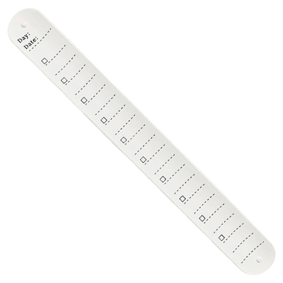 Wrist Notepad Silicone Memo Wristbands, Reusable Wearable Writable Erasable Bracelet Notepad, Memo Watchband for Students, Adults, Daily Study, Work, Reminders